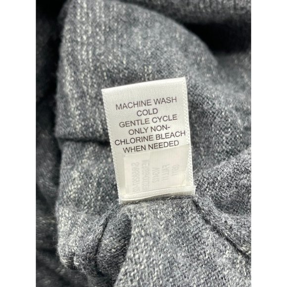 Banana Republic Men's Gray Long Sleeve V Neck 100% Cotton Sweater Size XL - Picture 8 of 12